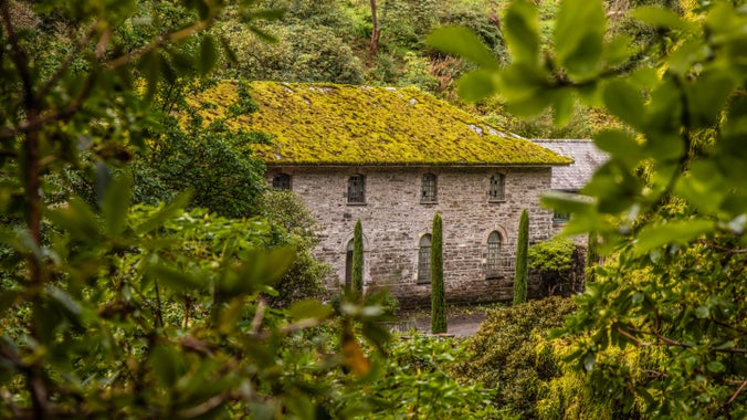 The Old Mill down in the Dell at Bodnant Garden